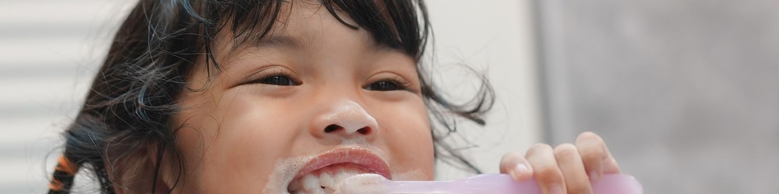 Les dentifrices pour enfants