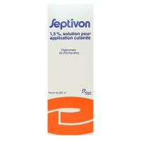 Septivon 1,5% solution application cutanée 500ml