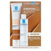 Coffret Hydraphase HA BB crème teintée foncée 40ml + eau micellaire offerte