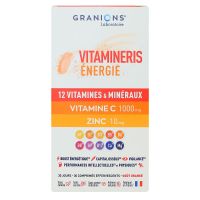 Vitamineris énergie 1000mg 30 comprimés effervescents