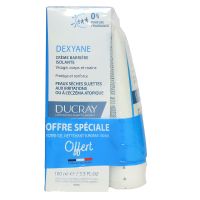 Dexyane crème barrière isolante 100ml + gel nettoyant surgras 100ml
