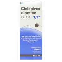 Ciclopirox Olamine 1,5% shampoing 100ml