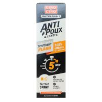 Solution Flash anti-poux et lentes 150ml