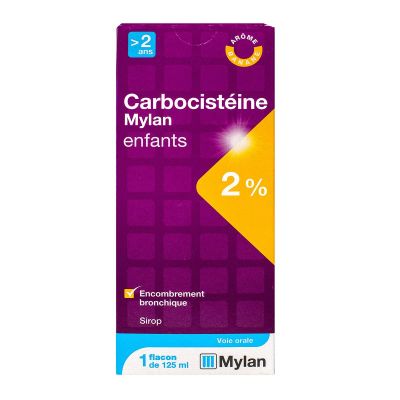 Carbocistéine 5% Toux Grasse Sirop Sans Sucre 200ml