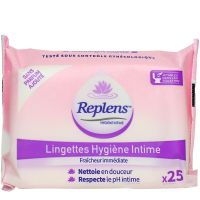 25 lingettes intimes