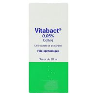 Vitabact 0.05%  collyre 10ml