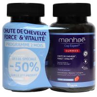 Cap Expert chute cheveux 2x60 gummies