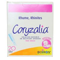 Coryzalia rhume rhinite solution buvable 20 unidoses