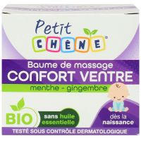 Petit Chêne baume de massage confort ventre menthe gingembre 40ml