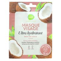 Masque visage ultra hydratant noix de coco peau sèche irritée