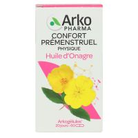 Arkogélules huile onagre bio confort prémenstruel 60 gélules