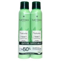 Naturia shampoing sec invisible lavande ricin bio 2x200ml