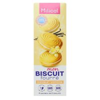 Mon Biscuit fourré saveur vanille 4 x 2 biscuits