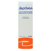 Septivon 1,5 % solution pour application cutanée