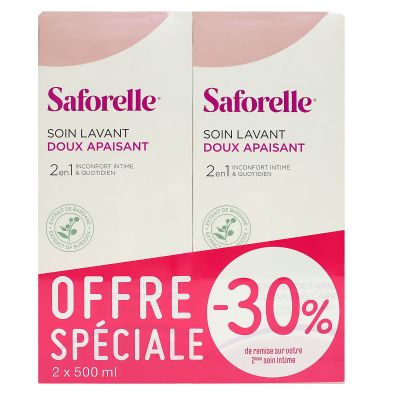 Soin lavant intime bardane 2x500ml