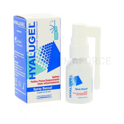 Hyalugel spray buccal 20ml