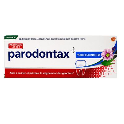 Dentifrice fluor fraîcheur intense 2x75ml