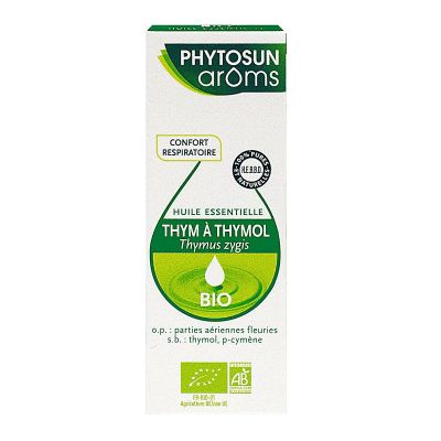 Huile essentielle thym à thymol 10ml