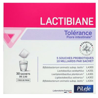 Lactibiane Tolérance 30 sachets x 2.5g