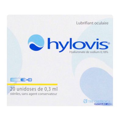 Hylovis collyre 20x0,3ml