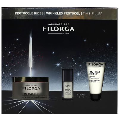 Coffret Time-Filler 5XP gel-creme correction tous types de rides 50ml + routine anti-rides offerte