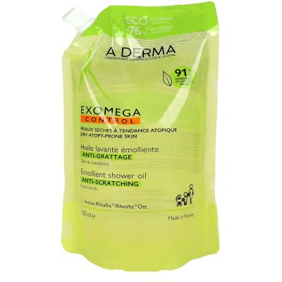 Exomega Control recharge huile lavante émolliente anti-grattage 500ml