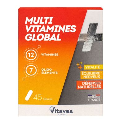 Multi Vitamines Global 45 gélules