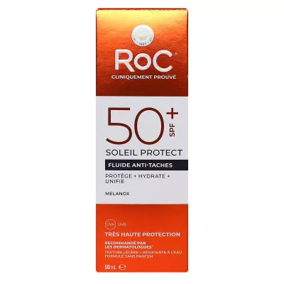 Soleil-Protect fluide unificateur anti-taches brunes SPF50 50ml