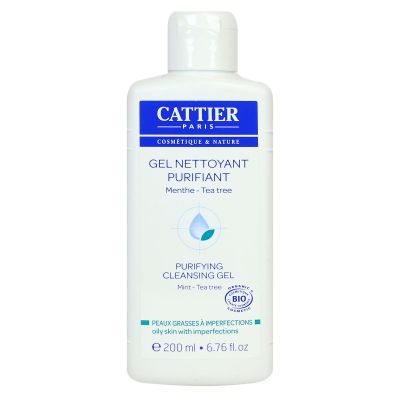 Gel nettoyant purifiant bio peau grasse imperfections 200ml