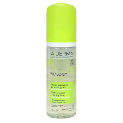 Biology mousse nettoyante dermatologique bio 150ml