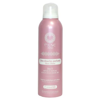 L'Irrésistible deodorant douche parfumé Musc blanc 200ml