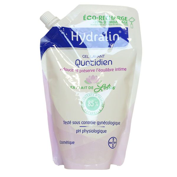 Gel lavant quotidien eco-recharge 400ml