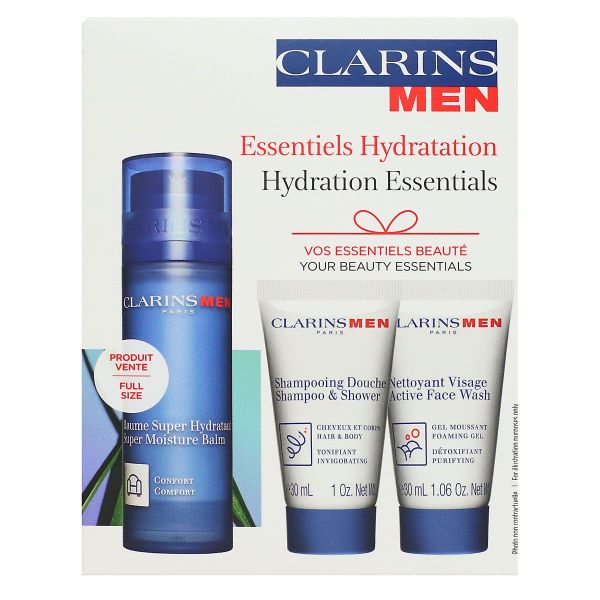 Coffret ClarinsMen soins nettoyants et hydratants