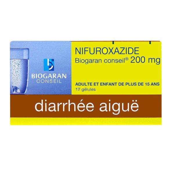 Nifuroxazide 200mg 12 gélules