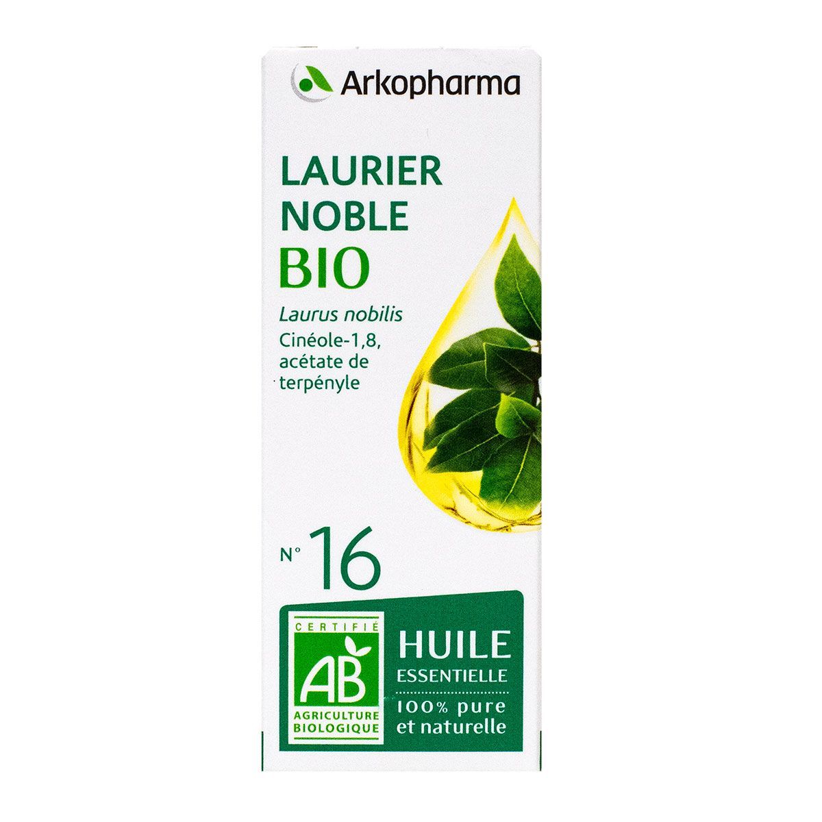 Huile Essentielle Laurier Noble Bio n°16 Arkopharma - flacon de 5 ml