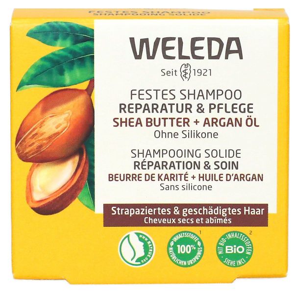 Shampoing solide réparation et soin 50g