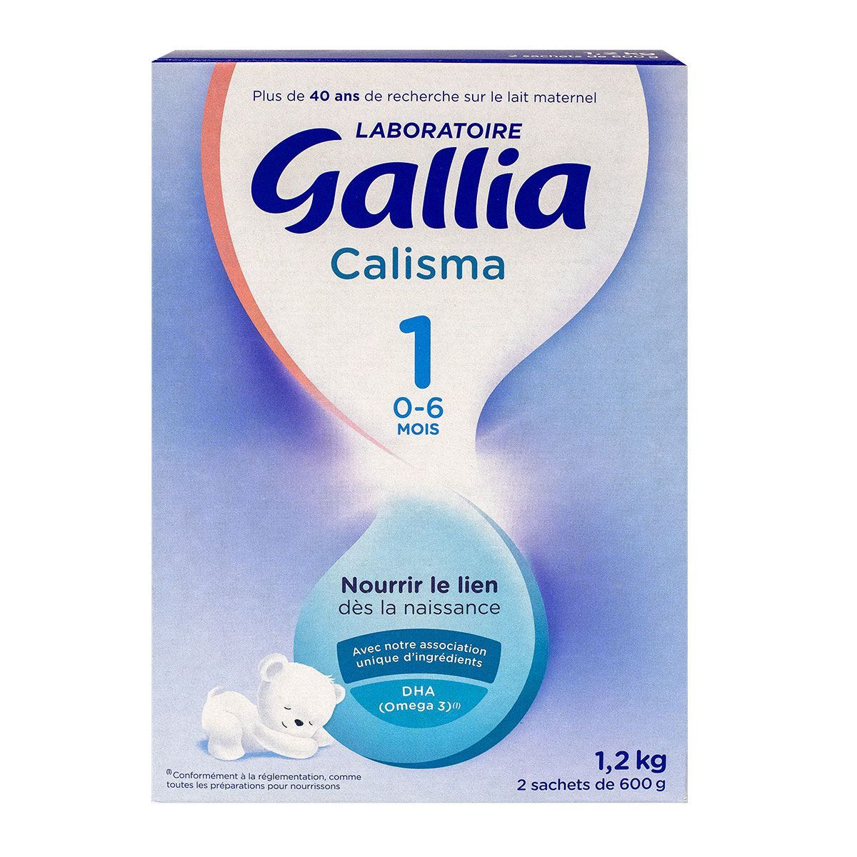 Gallia calisma 1 lait 0-6 mois 800g