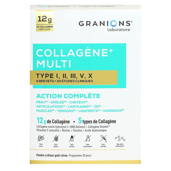 Collagène+ Multi action complète poudre 275g