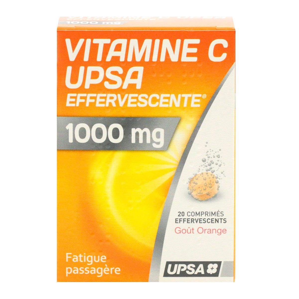 Vitamine C 1000mg Comprimes Effervescents Est Un Medicament Utilise En Cas De Fatigue Passagere