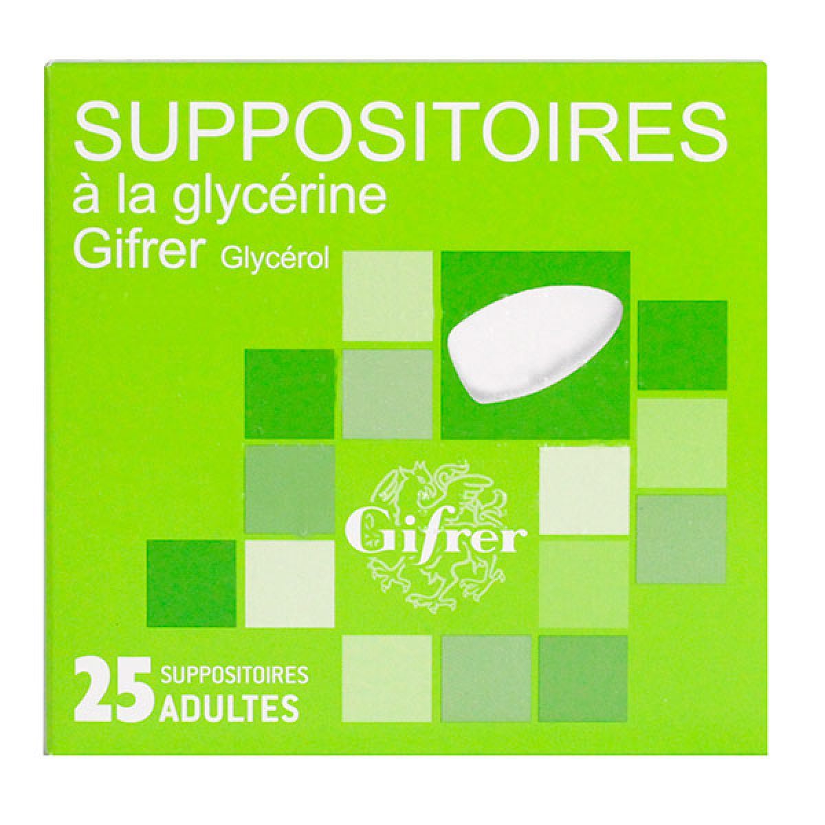 Gifrer 10 Suppositoires à la glycérine adulte