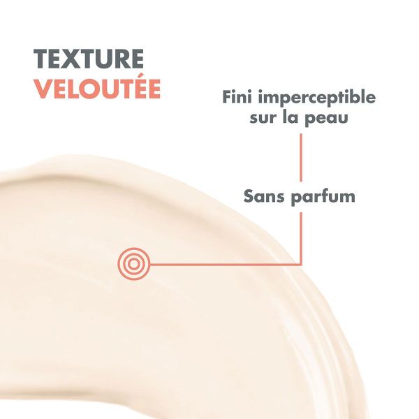 Crème sans parfum hydratation 8h SPF50+ peau sensible 50ml