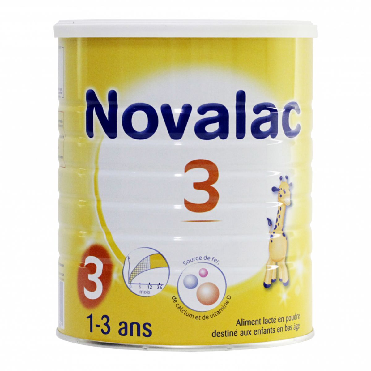Novalac Bio 3ème âge (10-36 mois) est un lait qui peut être donné