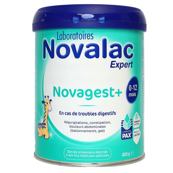 Expert Novagest+ lait troubles digestifs 0-12 mois 800g