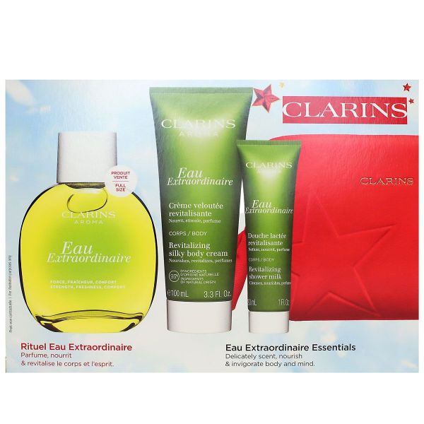 Trousse Extraordinaire eau 100ml + crème 100ml + douche lactée 30ml