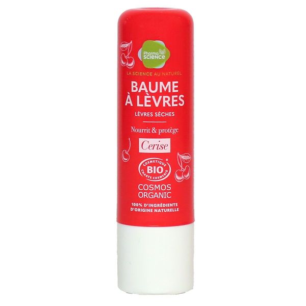 Baume à lèvres bio cerise 4g