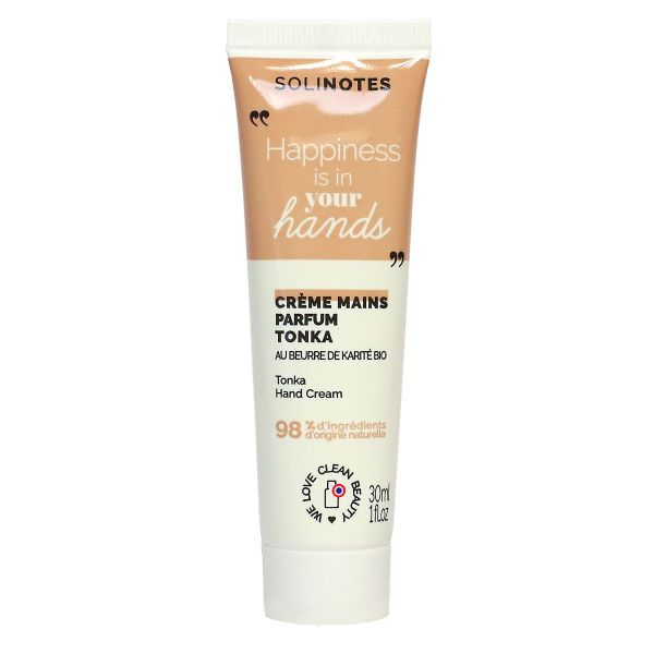 Crème mains tonka toute peau 30ml