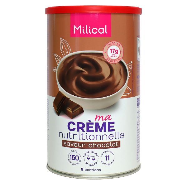 Ma Crème nutrionnelle saveur chocolat 9 portions 405g