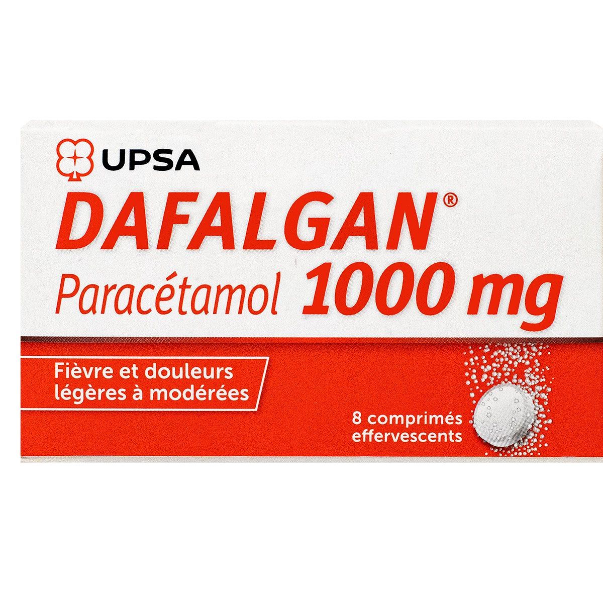 Efferalgan 1 G 8 Comprimes Est Un Medicament Qui Soulage Les Douleurs Et Ou La Fievre