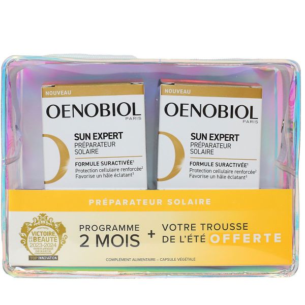 Sun Expert préparateur solaire 2x30 capsules + trousse offerte