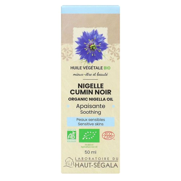 Huile végétale biologique cumin noir nigelle 50ml